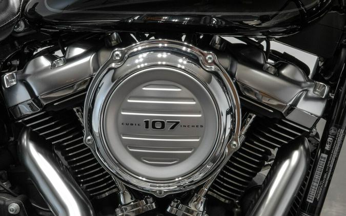 2018 HARLEY-DAVIDSON FLFB FAT BOY in Vivid Black