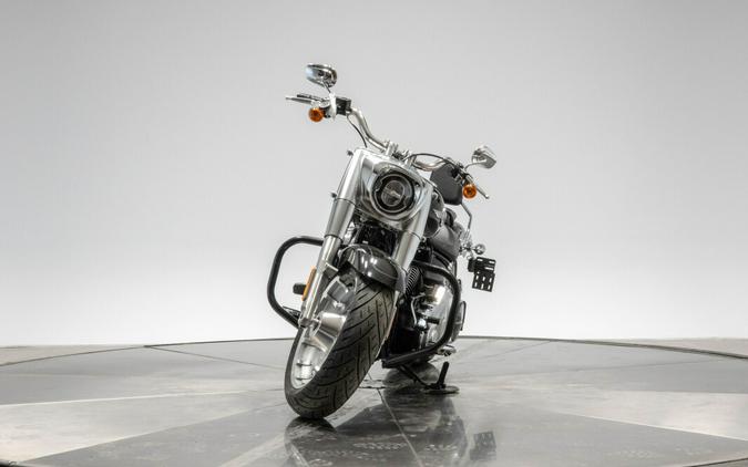 2018 HARLEY-DAVIDSON FLFB FAT BOY in Vivid Black