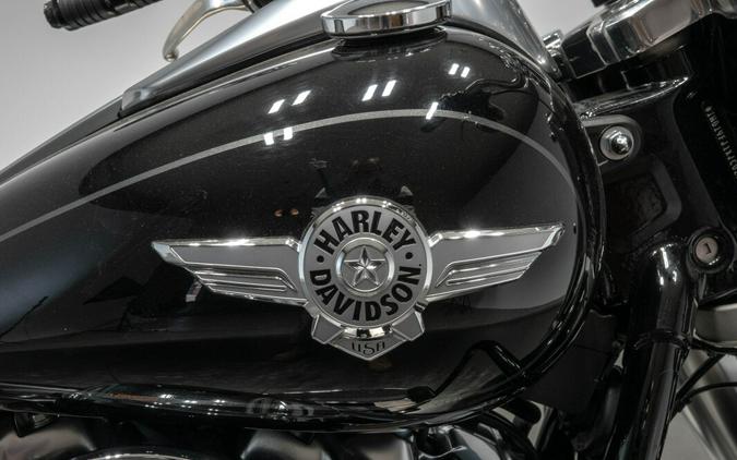 2018 HARLEY-DAVIDSON FLFB FAT BOY in Vivid Black