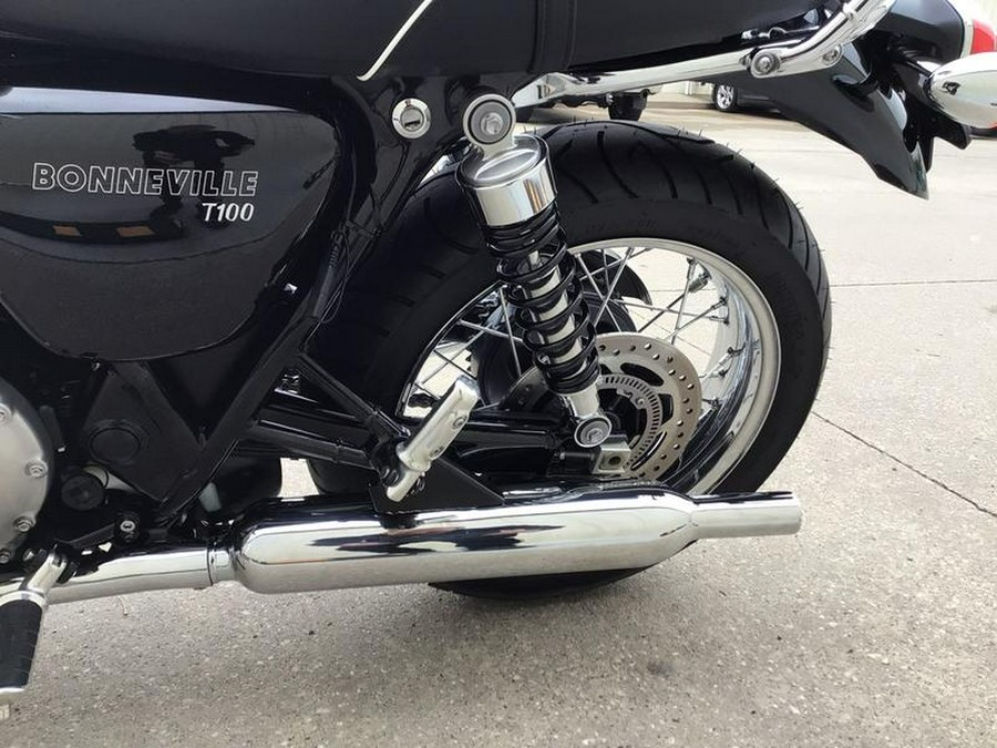 2017 Triumph Bonneville T100 Jet Black