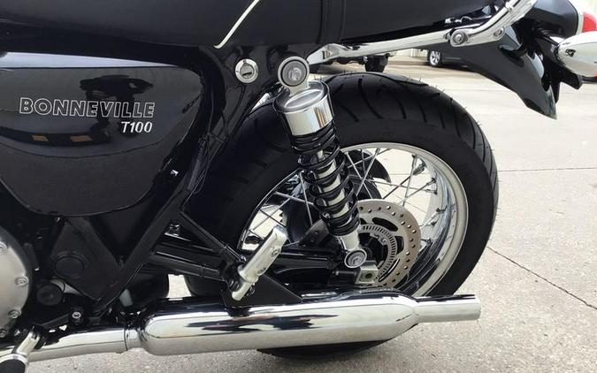 2017 Triumph Bonneville T100 Jet Black