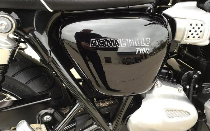 2017 Triumph Bonneville T100 Jet Black