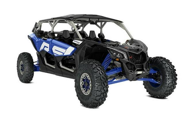 2022 Can-Am® Maverick X3 MAX X rs Turbo RR Intense Blue / Carbon Black / Chalk Grey