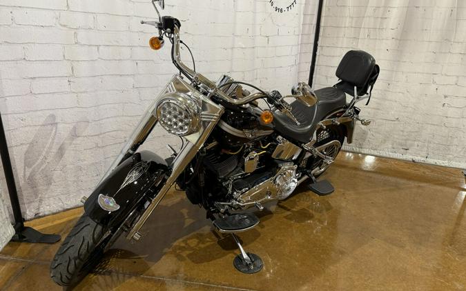 2003 Harley-Davidson® Fat Boy® FLSTFI 114426 VIVID BLACK