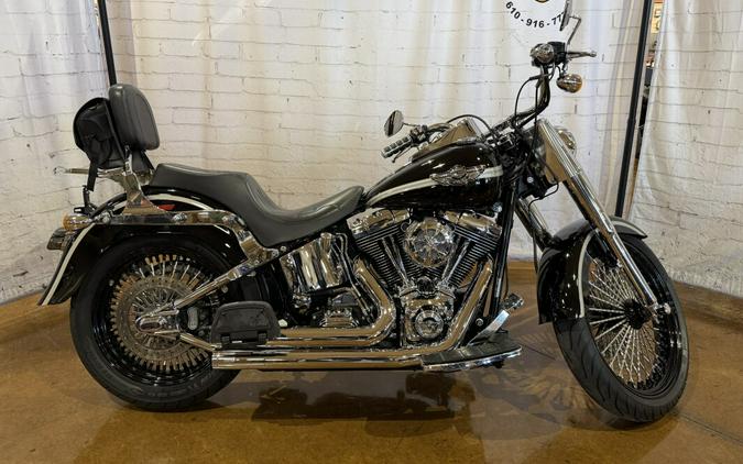 2003 Harley-Davidson® Fat Boy® FLSTFI 114426 VIVID BLACK
