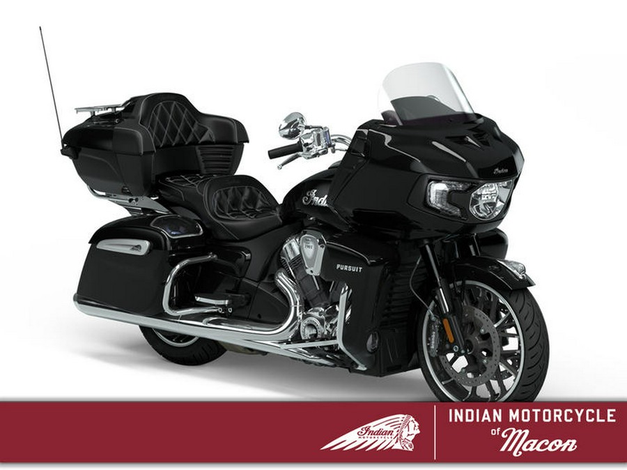 2024 Indian Motorcycle® Pursuit® Limited® with PowerBand Audio Package Black Metallic