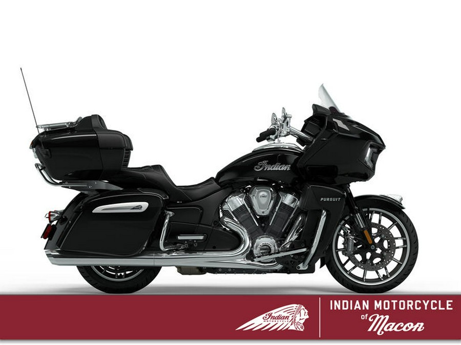 2024 Indian Motorcycle® Pursuit® Limited® with PowerBand Audio Package Black Metallic