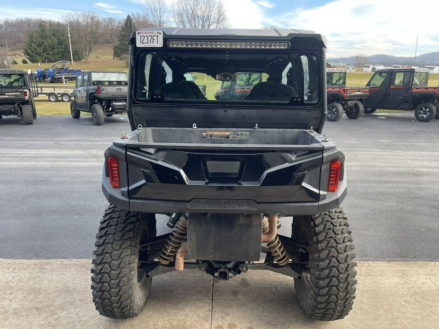 2019 Polaris® General® 4 1000 Ride Command Edition Black Pearl