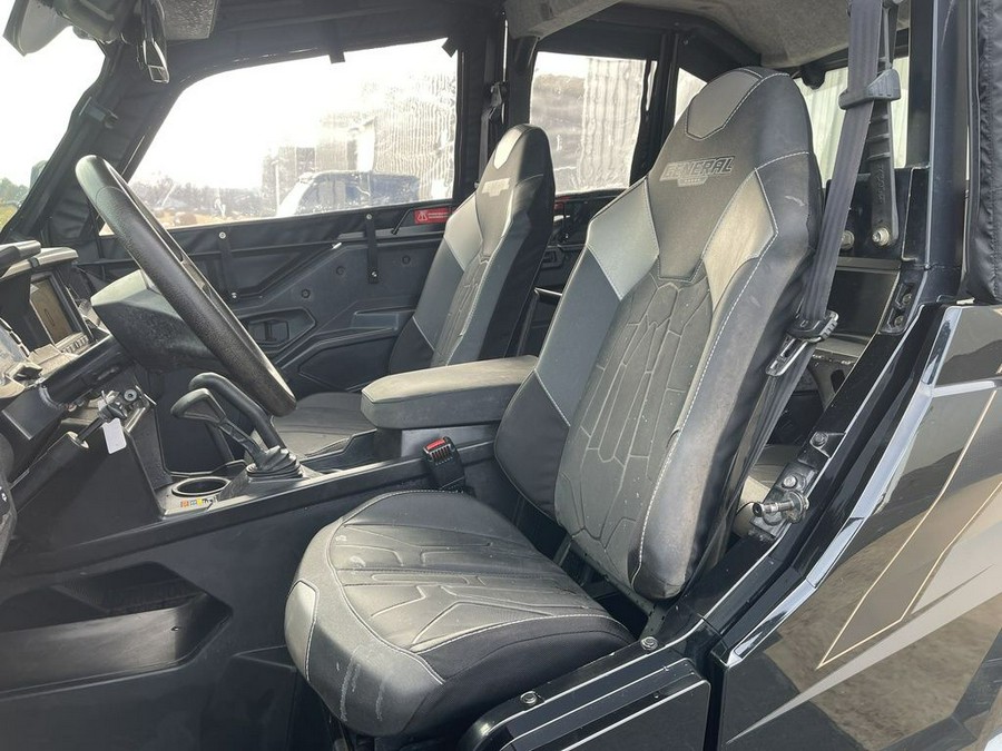 2019 Polaris® General® 4 1000 Ride Command Edition Black Pearl