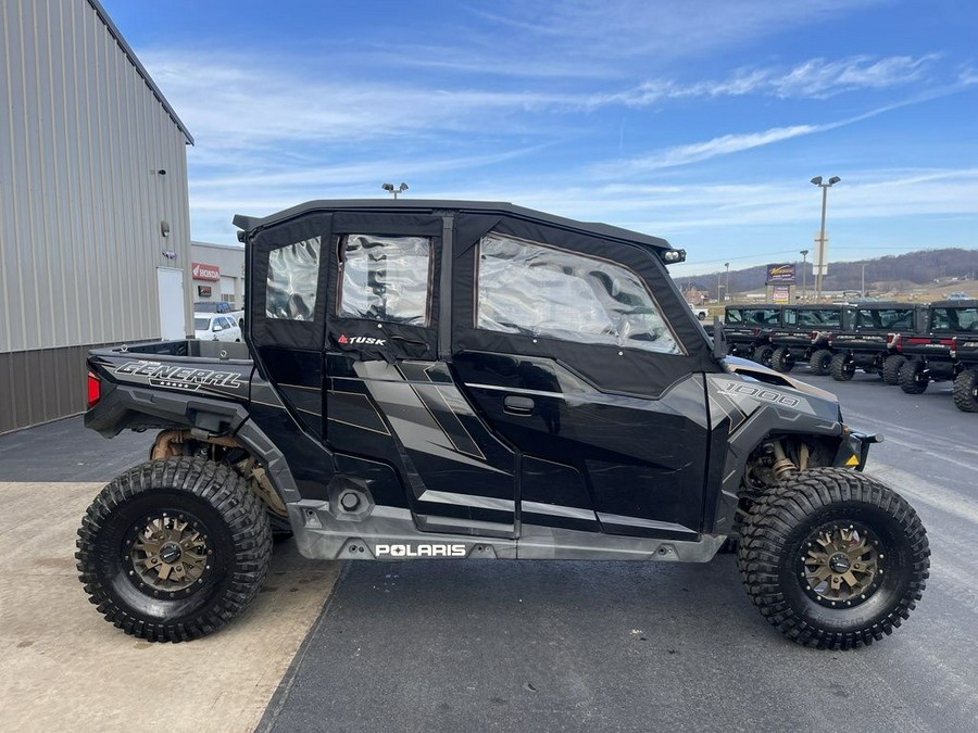 2019 Polaris® General® 4 1000 Ride Command Edition Black Pearl
