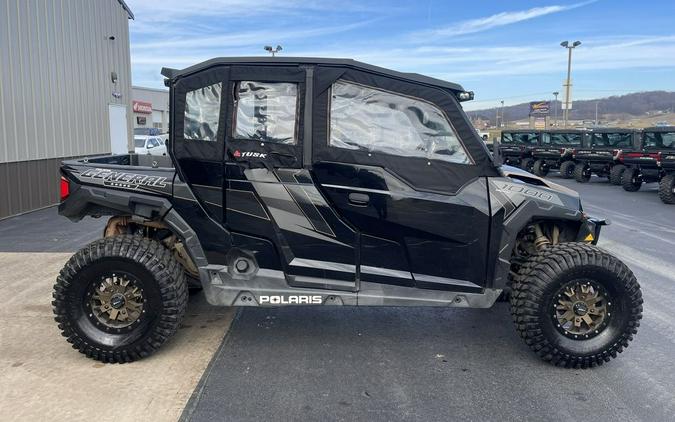 2019 Polaris® General® 4 1000 Ride Command Edition Black Pearl