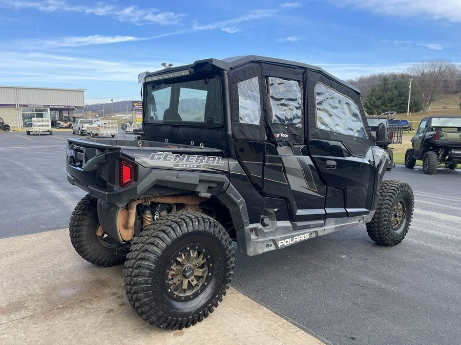 2019 Polaris® General® 4 1000 Ride Command Edition Black Pearl