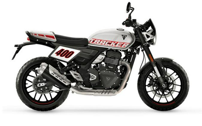 2026 Triumph Tracker 400 Aluminum Silver