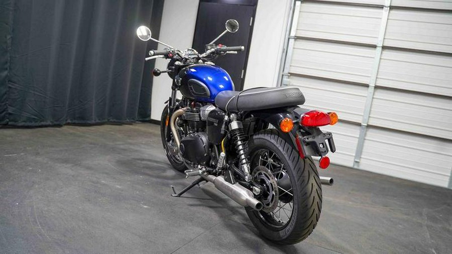 2024 Triumph Bonneville T100 Meriden Blue/Tangerine