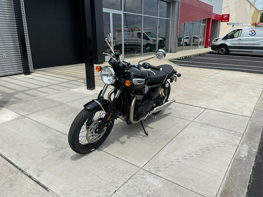 2024 Triumph Bonneville T100 Meriden Blue/Tangerine