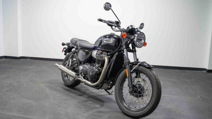 2024 Triumph Bonneville T100 Meriden Blue/Tangerine