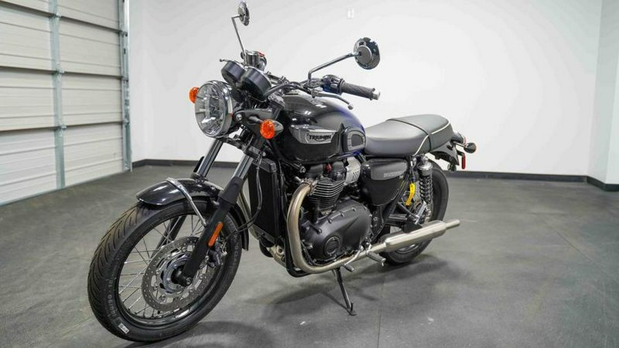 2024 Triumph Bonneville T100 Meriden Blue/Tangerine