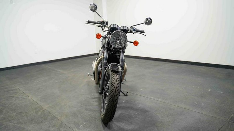 2024 Triumph Bonneville T100 Meriden Blue/Tangerine