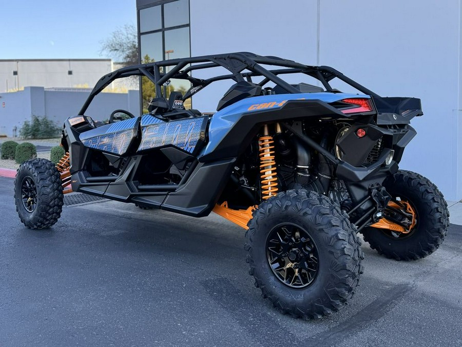 2026 Can-Am® Maverick X3 MAX RS Turbo Scandi Blue & Orange Crush