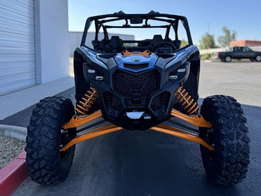 2026 Can-Am® Maverick X3 MAX RS Turbo Scandi Blue & Orange Crush
