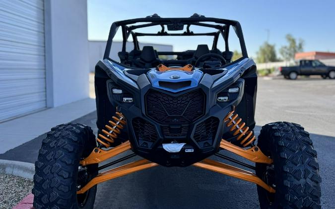 2026 Can-Am® Maverick X3 MAX RS Turbo Scandi Blue & Orange Crush