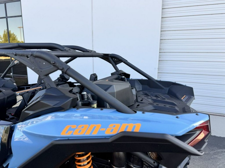 2026 Can-Am® Maverick X3 MAX RS Turbo Scandi Blue & Orange Crush