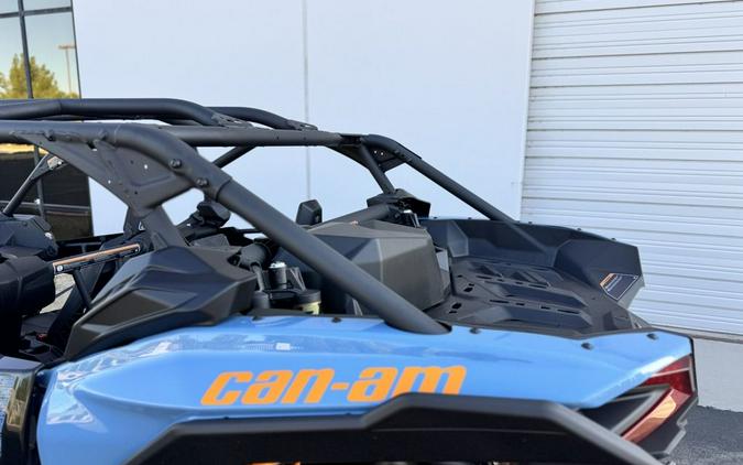 2026 Can-Am® Maverick X3 MAX RS Turbo Scandi Blue & Orange Crush