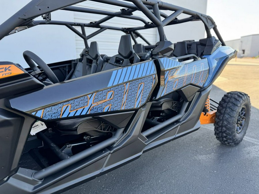 2026 Can-Am® Maverick X3 MAX RS Turbo Scandi Blue & Orange Crush