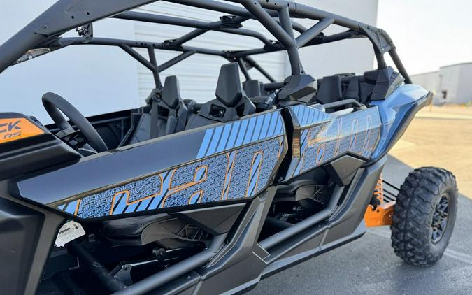 2026 Can-Am® Maverick X3 MAX RS Turbo Scandi Blue & Orange Crush