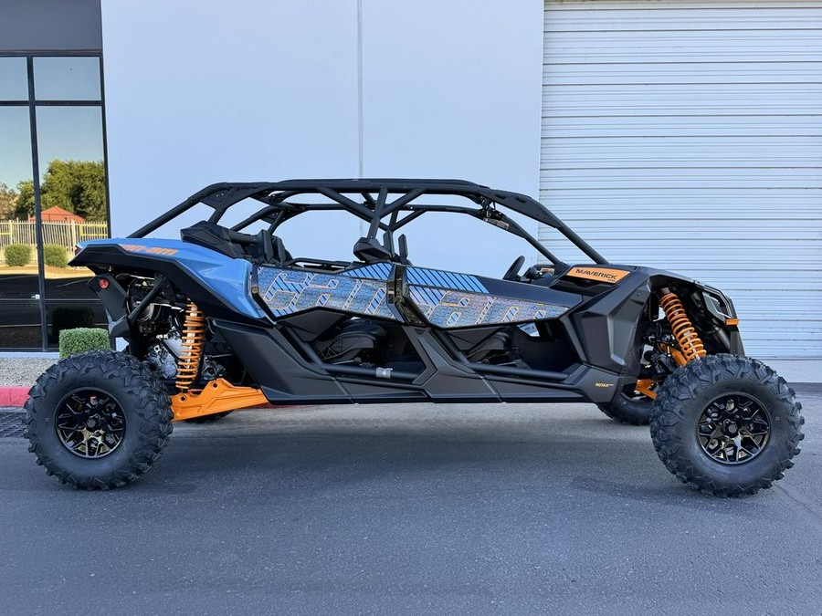2026 Can-Am® Maverick X3 MAX RS Turbo Scandi Blue & Orange Crush
