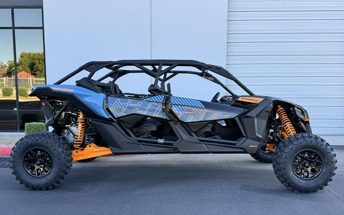 2026 Can-Am® Maverick X3 MAX RS Turbo Scandi Blue & Orange Crush