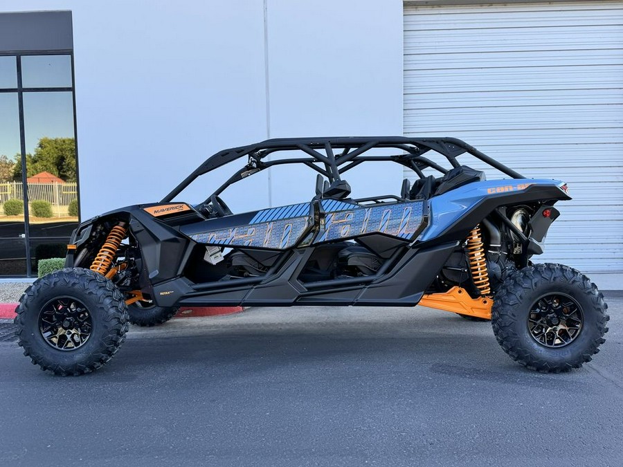 2026 Can-Am® Maverick X3 MAX RS Turbo Scandi Blue & Orange Crush