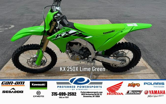 2026 KX 250X Lime Green - Kawasaki