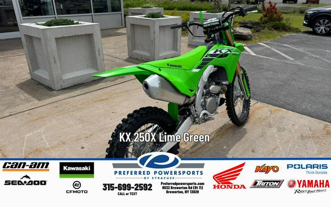 2026 KX 250X Lime Green - Kawasaki