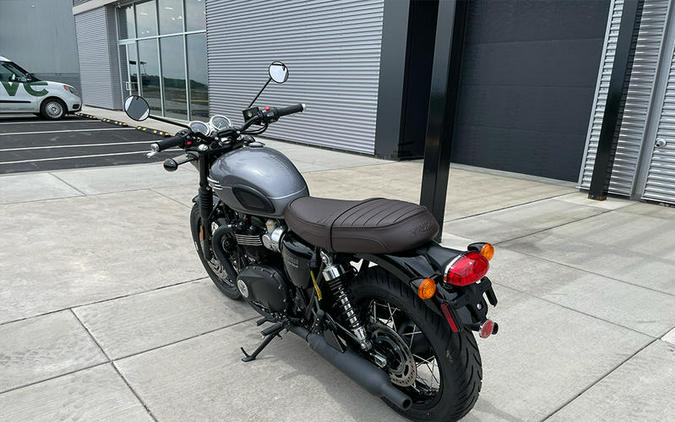 2024 Triumph Bonneville T120 Black Graphite/Matt Graphite