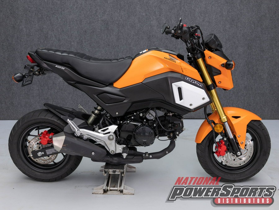2020 HONDA GROM 125