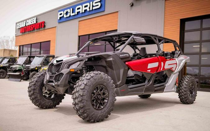 2024 Can-Am® Maverick X3 MAX DS Turbo Fiery Red & Hyper Silver