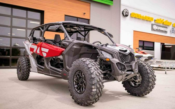 2024 Can-Am® Maverick X3 MAX DS Turbo Fiery Red & Hyper Silver