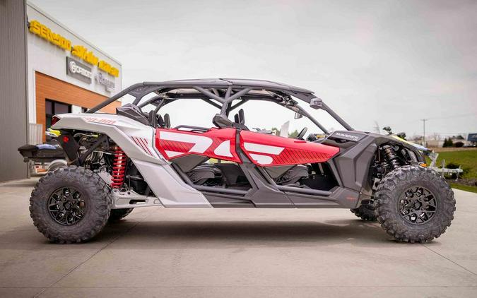 2024 Can-Am® Maverick X3 MAX DS Turbo Fiery Red & Hyper Silver