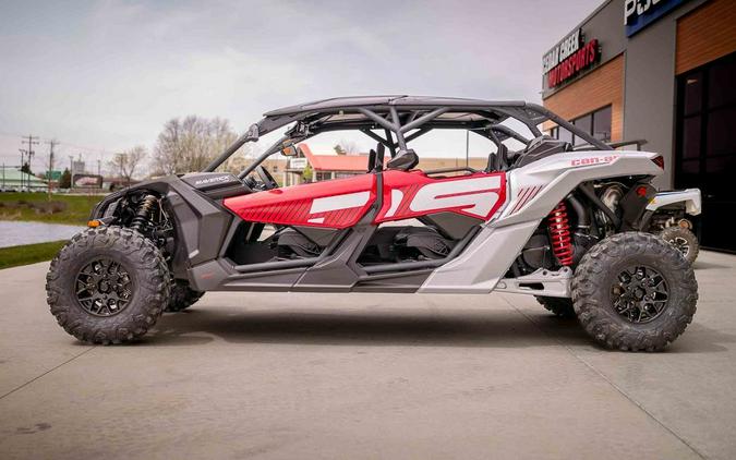 2024 Can-Am® Maverick X3 MAX DS Turbo Fiery Red & Hyper Silver