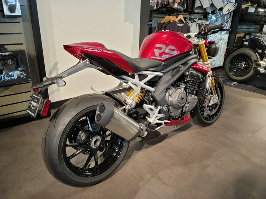 2024 Triumph Speed Triple 1200 RS Carnival Red