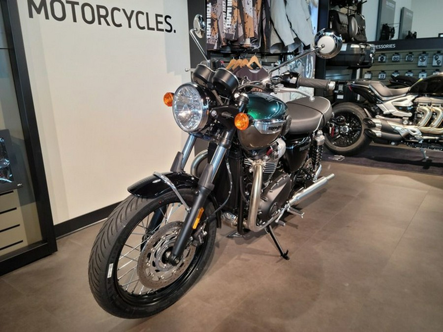 2024 Triumph Bonneville T100 Competition Green/Ironstone