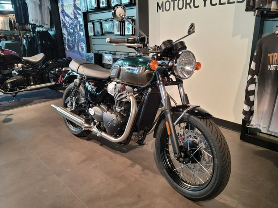 2024 Triumph Bonneville T100 Competition Green/Ironstone