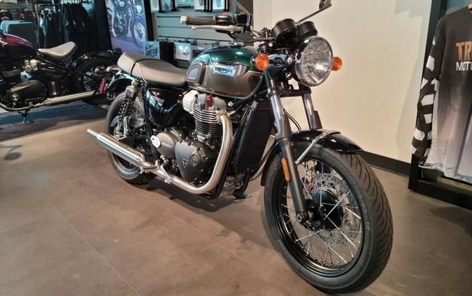 2024 Triumph Bonneville T100 Competition Green/Ironstone