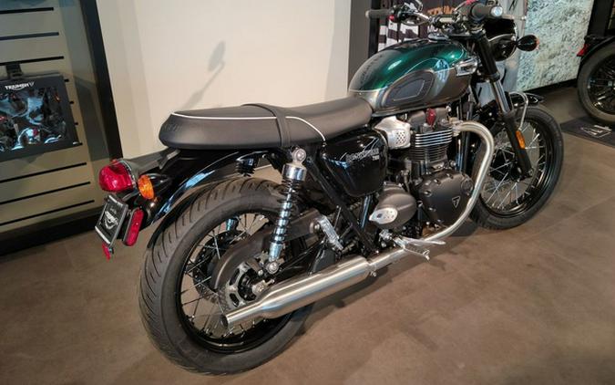 2024 Triumph Bonneville T100 Competition Green/Ironstone