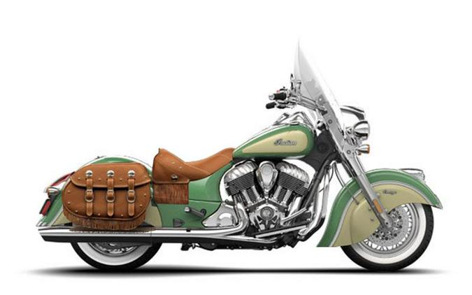 2015 Indian Motorcycle® Chief® Vintage Willow Green/Ivory Cream