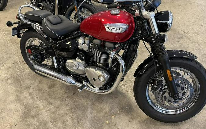 2022 Triumph Bonneville Speedmaster Red Hopper