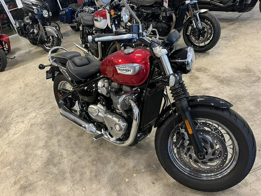 2022 Triumph Bonneville Speedmaster Red Hopper