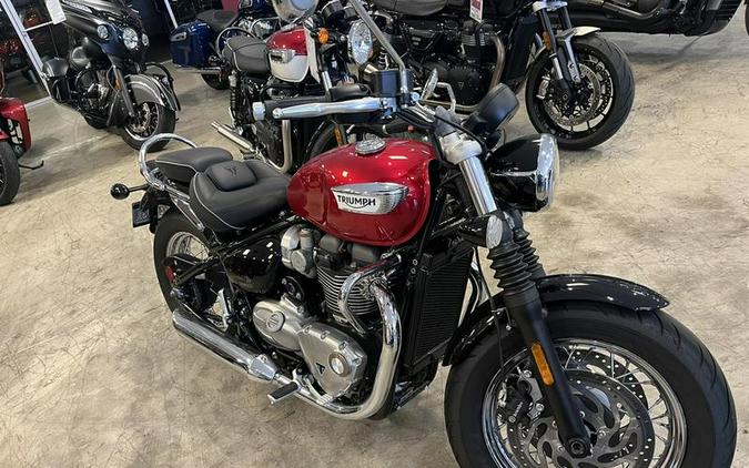 2022 Triumph Bonneville Speedmaster Red Hopper