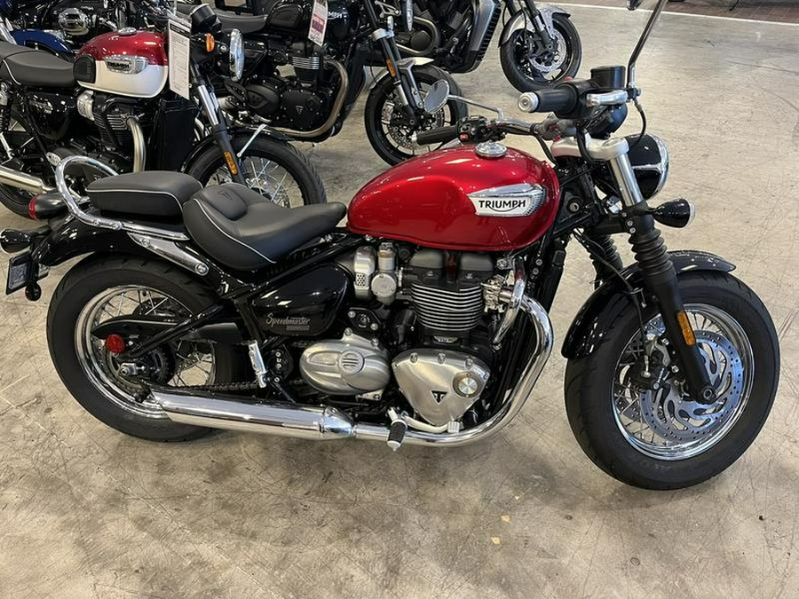 2022 Triumph Bonneville Speedmaster Red Hopper